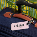 Search for ciao luggage tags Italian