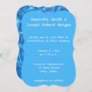 Search for pool wedding invitations White