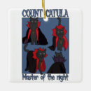 Search for vampire christmas tree decorations Black cat