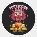 Search for kids thanksgiving stickers Turkey