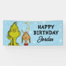 Search for grinch banners Kids birthday