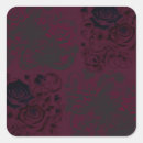 Search for dark burgundy stickers Botanical