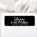 Search for upload return address labels Black and white