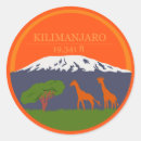 Search for kilimanjaro stickers Africa