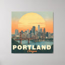 Search for vintage travel canvas prints Oregon