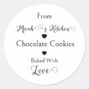 Search for cookies made with love stickers Handmade