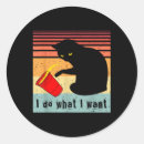 Search for vintage black cat stickers Want