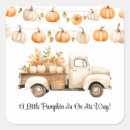 Search for vintage pumpkin stickers Truck