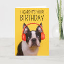 Search for boston terrier birthday cards Puppy