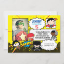 Search for justice league invitations Cartoon
