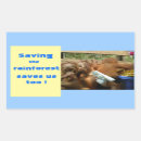 Search for save the orangutan stickers Conservation