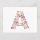Search for rose monogram postcards Floral
