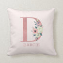Search for letter d cushions Floral