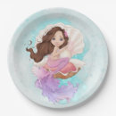 Search for mermaid paper plates Beach