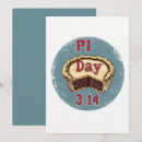 Search for pi day pie invitations March 14