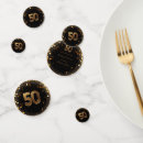 Search for black and gold confetti Adult birthday party