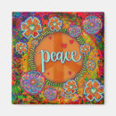 Search for peace sign magnets Floral