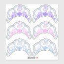 Search for pink tiara stickers Purple