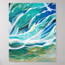 Search for crashing wave art Abstract