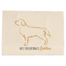 Search for golden retriever gift bags Birthday
