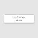 Search for work name tags Employee