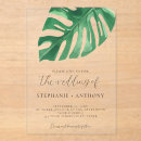 Search for monstera leaves invitations Trendy