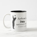 Search for 70th birthday party mugs Black