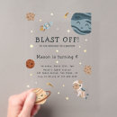Search for space adventure birthday invitations Galaxy birthday party