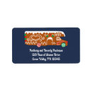 Search for camper return address labels Motorhome