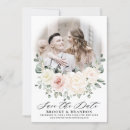 Search for champagne save the dates Spring unique chic peony