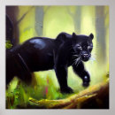 Search for animal black panther art Cat