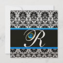 Search for black gold damask wedding invitations Party