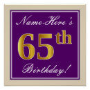 Search for 65th birthday posters 65 years old
