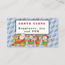 Search for santa business cards Jolly