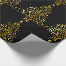 Search for shiny gold wrapping paper Black and gold