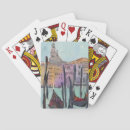 Search for canal boat playing cards Italy