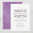 Search for rustic winter engagement party invitations Watercolor