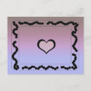 Search for heart design postcards Elegant