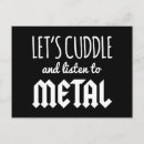 Search for listening music postcards Typography