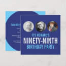 Search for 99th birthday invitations White