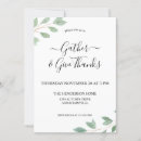 Search for watercolor thanksgiving invitations Simple