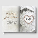 Search for birch tree guest books Rustic