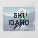 Search for skis postcards Mountain