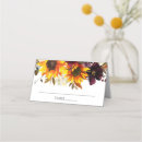 Search for autumn place cards Rustic