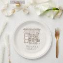 Search for paris paper plates Watercolor