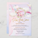 Search for dreaming unicorn invitations Pink purple