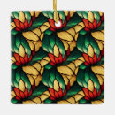 Search for stained glass pattern christmas tree decorations Floral