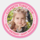 Search for happy birthday photo stickers Red