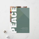 Search for peace on earth christmas cards Modern