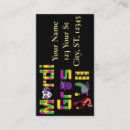 Search for new orleans business cards Fat tuesday